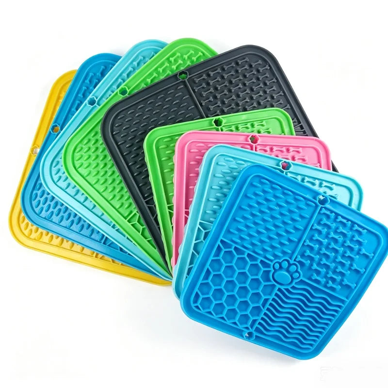 I colori disponibili del tappetino, impilati